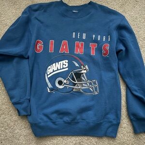 Vintage New York Giants Sweatshirt Unisex Medium